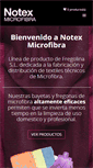 Mobile Screenshot of microfibras.com